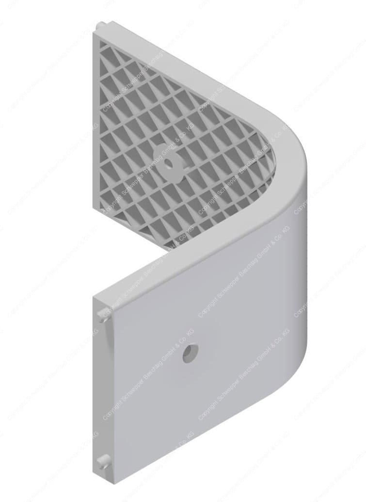 Joint piece for skirting board profile 6709 A | GSV-Nr. 6720 A
